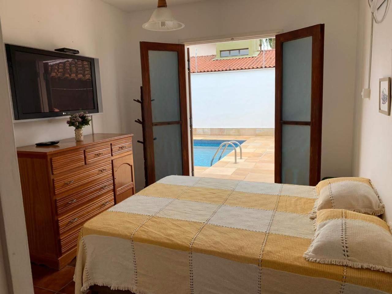 4 Suites, Ar Cond Tv, Internet, Piscina,150 Mts Praia! Aceitamos Pet! غوارويا المظهر الخارجي الصورة